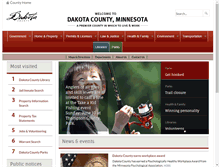 Tablet Screenshot of co.dakota.mn.us