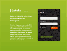 Tablet Screenshot of dakota.nl